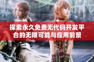 探索永久免费无代码开发平台的无限可能与应用前景