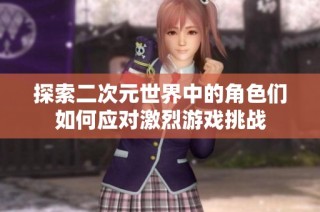 探索二次元世界中的角色们如何应对激烈游戏挑战