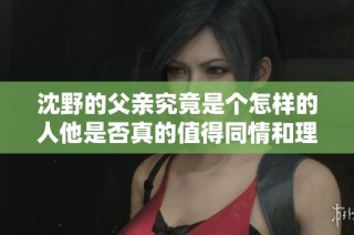 沈野的父亲究竟是个怎样的人他是否真的值得同情和理解
