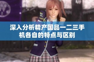 深入分析精产国品一二三手机各自的特点与区别