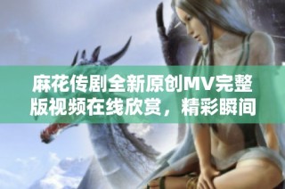 麻花传剧全新原创MV完整版视频在线欣赏，精彩瞬间一网打尽
