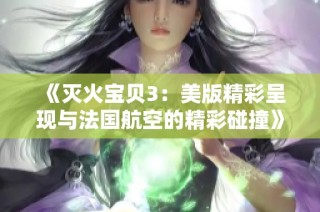 《灭火宝贝3：美版精彩呈现与法国航空的精彩碰撞》