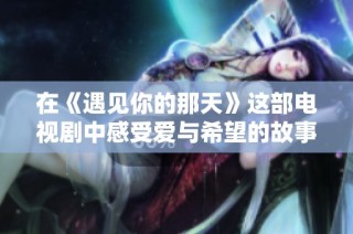 在《遇见你的那天》这部电视剧中感受爱与希望的故事