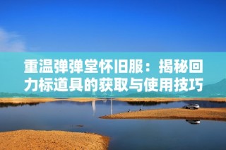 重温弹弹堂怀旧服：揭秘回力标道具的获取与使用技巧