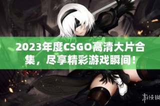 2023年度CSGO高清大片合集，尽享精彩游戏瞬间！
