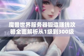 魔兽世界服务器锻造赚钱攻略全面解析从1级到300级