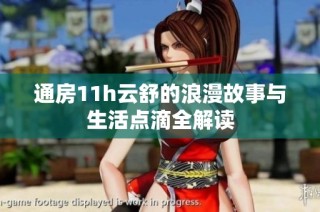 通房11h云舒的浪漫故事与生活点滴全解读