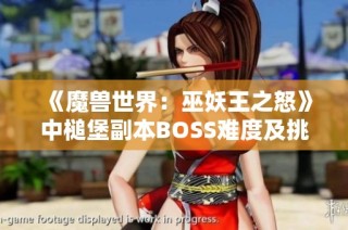 《魔兽世界：巫妖王之怒》中槌堡副本BOSS难度及挑战顺序详解指南