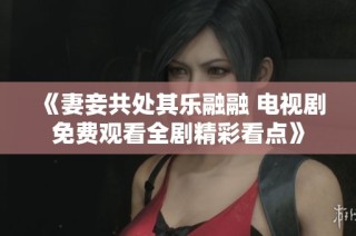 《妻妾共处其乐融融 电视剧免费观看全剧精彩看点》
