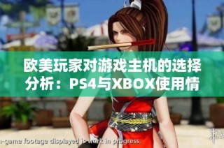 欧美玩家对游戏主机的选择分析：PS4与XBOX使用情况详解