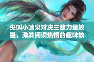 尖叫小喷泉对决三敌力量较量，激发阅读热情的趣味故事