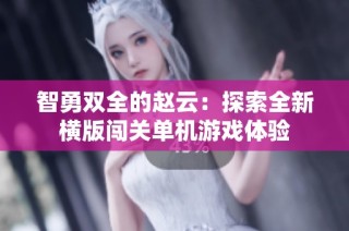 智勇双全的赵云：探索全新横版闯关单机游戏体验