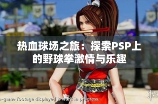 热血球场之旅：探索PSP上的野球拳激情与乐趣