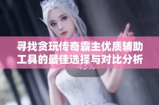 寻找贪玩传奇霸主优质辅助工具的最佳选择与对比分析