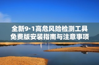 全新9·1高危风险检测工具免费版安装指南与注意事项