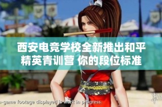 西安电竞学校全新推出和平精英青训营 你的段位标准达标了吗