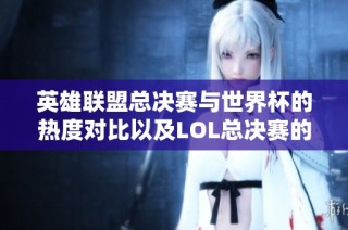 英雄联盟总决赛与世界杯的热度对比以及LOL总决赛的参赛队伍分析