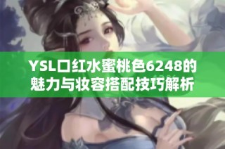 YSL口红水蜜桃色6248的魅力与妆容搭配技巧解析