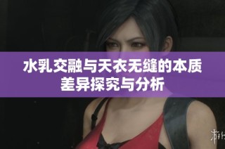 水乳交融与天衣无缝的本质差异探究与分析
