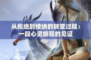 从拒绝到接纳的转变过程：一段心灵旅程的见证