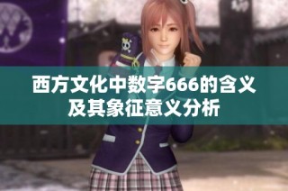西方文化中数字666的含义及其象征意义分析