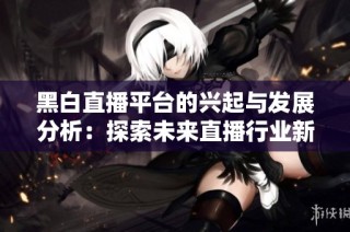 黑白直播平台的兴起与发展分析：探索未来直播行业新趋势