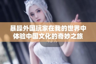 暴躁外国玩家在我的世界中体验中国文化的奇妙之旅