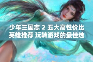 少年三国志 2 五大高性价比英雄推荐 玩转游戏的最佳选择指南