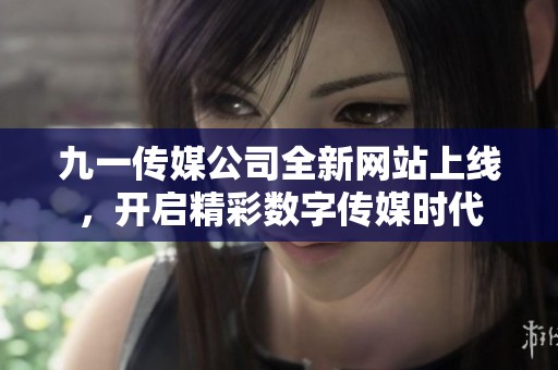 九一传媒公司全新网站上线，开启精彩数字传媒时代