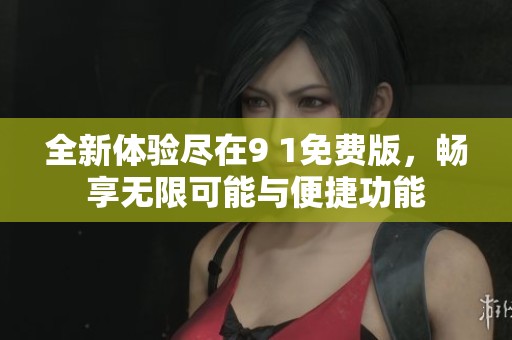 全新体验尽在9 1免费版，畅享无限可能与便捷功能