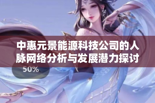 中惠元景能源科技公司的人脉网络分析与发展潜力探讨