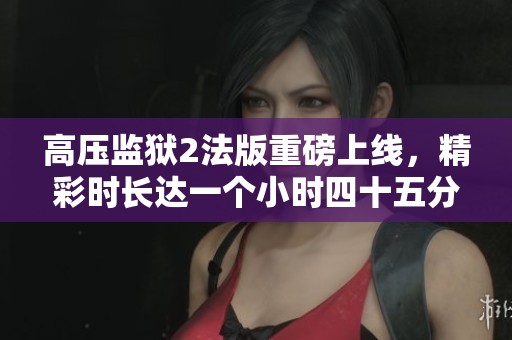 高压监狱2法版重磅上线，精彩时长达一个小时四十五分钟