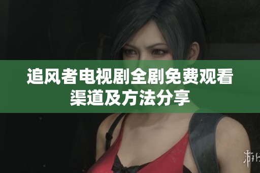 追风者电视剧全剧免费观看渠道及方法分享