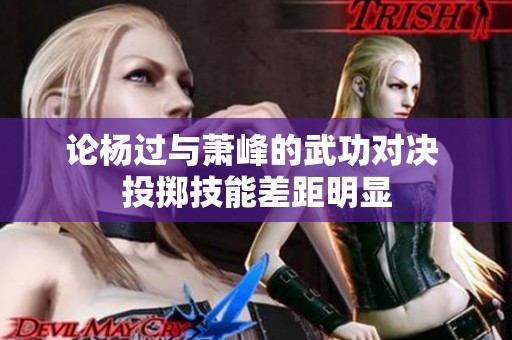 论杨过与萧峰的武功对决 投掷技能差距明显
