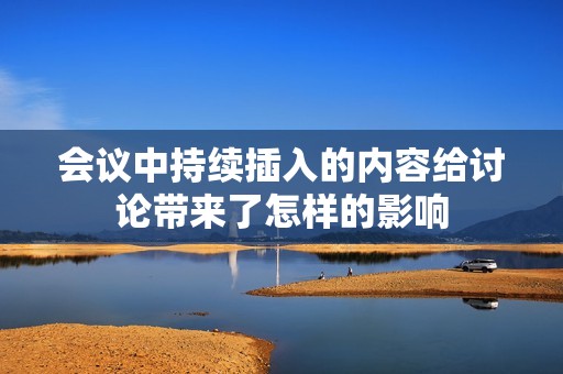 会议中持续插入的内容给讨论带来了怎样的影响