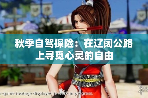 秋季自驾探险：在辽阔公路上寻觅心灵的自由