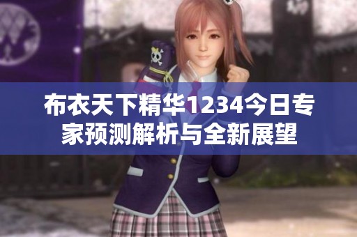 布衣天下精华1234今日专家预测解析与全新展望