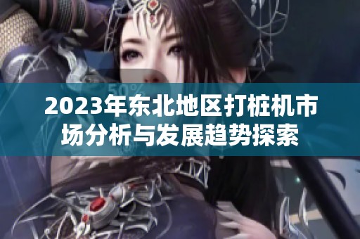 2023年东北地区打桩机市场分析与发展趋势探索
