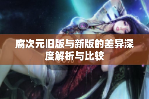 腐次元旧版与新版的差异深度解析与比较