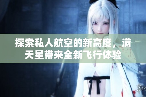 探索私人航空的新高度，满天星带来全新飞行体验