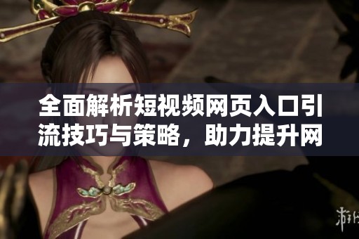 全面解析短视频网页入口引流技巧与策略，助力提升网站流量