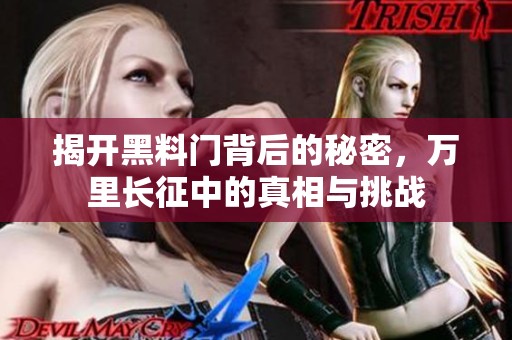 揭开黑料门背后的秘密，万里长征中的真相与挑战