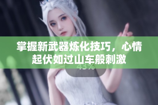 掌握新武器炼化技巧，心情起伏如过山车般刺激