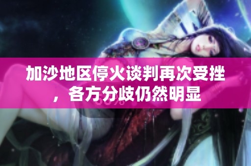 加沙地区停火谈判再次受挫，各方分歧仍然明显