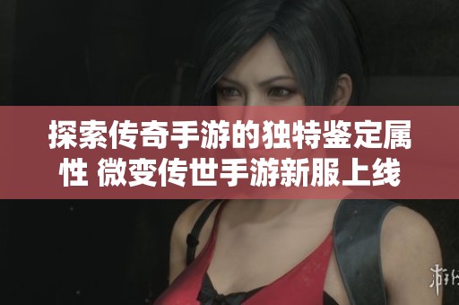 探索传奇手游的独特鉴定属性 微变传世手游新服上线激活激情