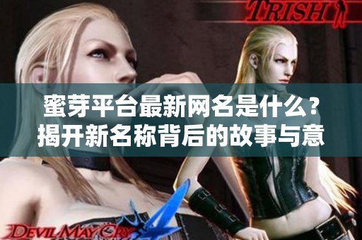 蜜芽平台最新网名是什么？揭开新名称背后的故事与意义