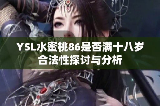 YSL水蜜桃86是否满十八岁合法性探讨与分析