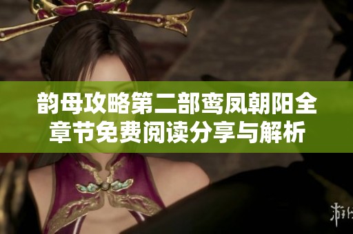韵母攻略第二部鸾凤朝阳全章节免费阅读分享与解析