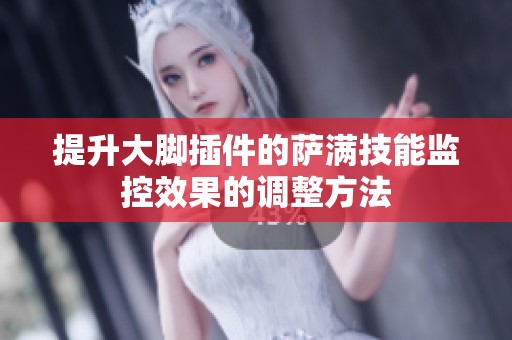 提升大脚插件的萨满技能监控效果的调整方法