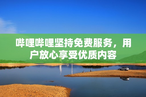 哔哩哔哩坚持免费服务，用户放心享受优质内容